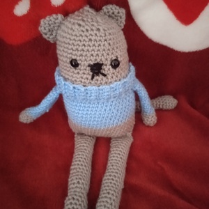 Amigurumi Garbós cica - Meska.hu