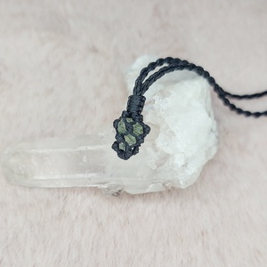 Moldavit nyaklánc, Moldavit ékszer - ékszer - nyaklánc - medálos nyaklánc - Meska.hu