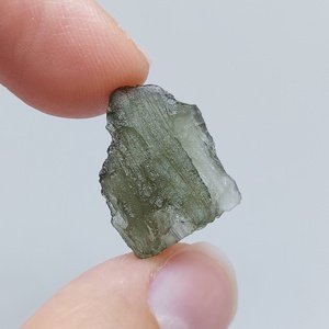 Moldavit / Moldavit nyaklánc / Moldavit ékszer (kivehető Moldavit) fonal Ásvány Szütyő nyaklánccal - ékszer - nyaklánc - medálos nyaklánc - Meska.hu