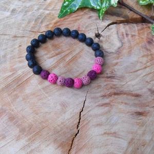 Színes lávakövek - ékszer - ékszerszett - Meska.hu