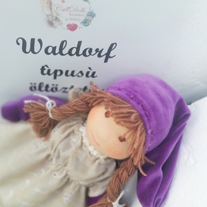 Waldorf típusú manóbaba édes pofival - Meska.hu