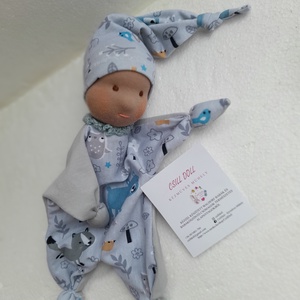  Waldorf típusú kisfiú nyunyóka baba - játék & sport - babalátogató ajándékcsomag - Meska.hu