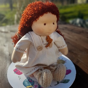 Édes copfos Waldorf  baba keresi pajtását - Meska.hu