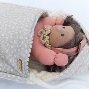 A nyár kedvence Hurcibálós,pelenkázható Waldorf típusú manóbaba   - játék & sport - baba & babaház - babaruha, babakellék - Meska.hu