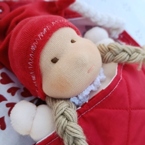 Karácsonyi csoda Hurcibálós Waldorf manóbaba, Játék & Sport, Baba & babaház, Babaruha, babakellék, Baba-és bábkészítés, Varrás, MESKA