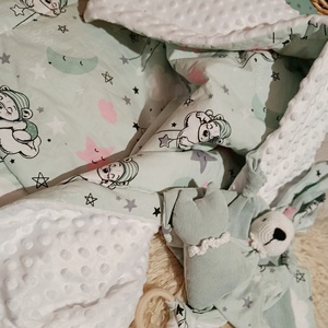 Gyönyörű 5 részes Babaváró-Babaköszöntő ajándék szett díszdobozban  - játék & sport - babalátogató ajándékcsomag - Meska.hu