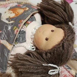 Hurcibálós Waldorf manóbaba a kis barát aki mindig kéznél van - Meska.hu