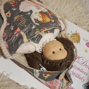 Hurcibálós Waldorf manóbaba a kis barát aki mindig kéznél van - játék & sport - baba & babaház - babaruha, babakellék - Meska.hu