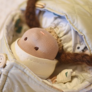 Hurcibálós Waldorf manóbaba a kis barát aki mindig kéznél van - Meska.hu