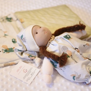 Hurcibálós Waldorf manóbaba a kis barát aki mindig kéznél van - játék & sport - baba & babaház - babaruha, babakellék - Meska.hu