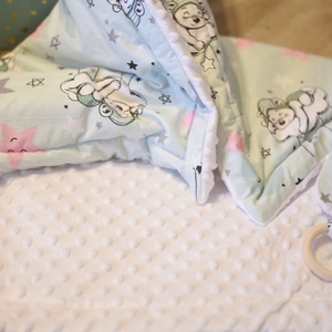 Gyönyörű 5 részes Babaváró-Babaköszöntő ajándék szett díszdobozban  - baba - mama - babalátogató ajándékcsomag - Meska.hu