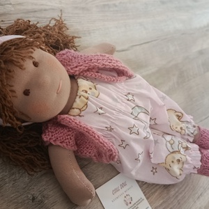  Tündéri ölelnivaló Waldorf baba  - játék & sport - baba & babaház - öltöztethető baba - Meska.hu