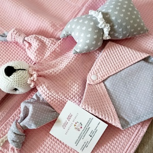 5 részes győnyörű szett Babaváró-Babaköszöntő ajándéknak - baba - mama - babalátogató ajándékcsomag - Meska.hu