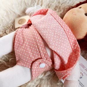 Pelenkázható Waldorf manóbaba gyönyörű hajjal - játék & sport - baba & babaház - játékbaba, babakellék - Meska.hu