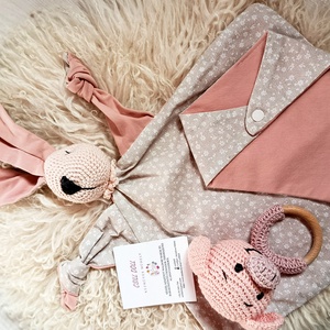 Három részes nyunyókás Babaváró Ajándék Szett - baba - mama - babalátogató ajándékcsomag - Meska.hu