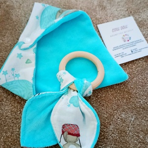  Babaköszöntő ajándék szett Waldorf nyunyóbabával! - baba - mama - babalátogató ajándékcsomag - Meska.hu