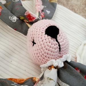 Igazi csajos nyuszis nyunyóka bármilyen alkalomra - baba - mama - babalátogató ajándékcsomag - Meska.hu