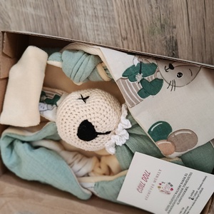 Mesés Babaváró Babaköszöntő ajándék szett kisfiúknak - baba - mama - babalátogató ajándékcsomag - Meska.hu