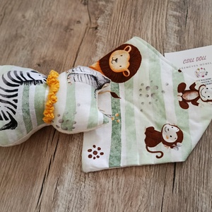 Kedves kis állatkás három részes nyunyókás szett Babaköszöntésre - baba - mama - babalátogató ajándékcsomag - Meska.hu