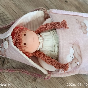Waldorf manóbaba hurcibálós táskában 3:1ben, Játék & Sport, Baba & babaház, Játékbaba, babakellék, Baba-és bábkészítés, Varrás, MESKA