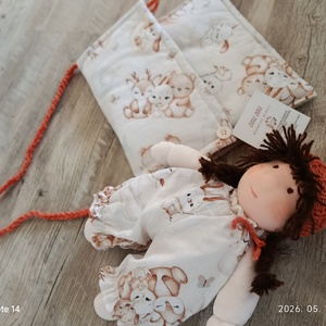 Édes kis Hurcibálós Waldorf manóbaba keresni kispajtását - játék & sport - baba & babaház - játékbaba, babakellék - Meska.hu