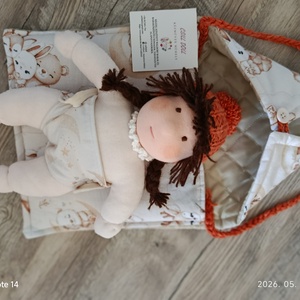 Édes kis Hurcibálós Waldorf manóbaba keresni kispajtását - játék & sport - baba & babaház - játékbaba, babakellék - Meska.hu