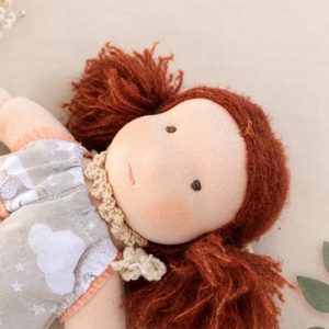  Ölelgetős,szeretgetős Waldorf típusú baba   - baba - mama - babalátogató ajándékcsomag - Meska.hu