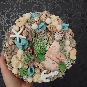AKCIÓS! Hello Nyár ajtódísz, kis méret 19cm  - Meska.hu