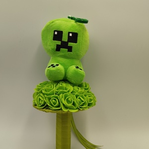Minecraft plüss örökcsokor, Otthon & Életmód, Virágdekoráció, Virágok, Virágcsokor, , MESKA
