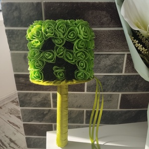 Minecraft full habrózsás örökcsokor - otthon & életmód - virágdekoráció - virágok - virágcsokor - Meska.hu