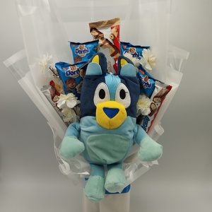 Bluey plüssös Dörmi, Kinder csokor - Meska.hu