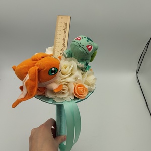 Pokemon örökcsokor - otthon & életmód - virágdekoráció - virágok - virágcsokor - Meska.hu