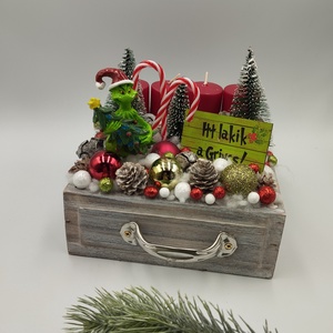 Grincs adventi fiók - Meska.hu