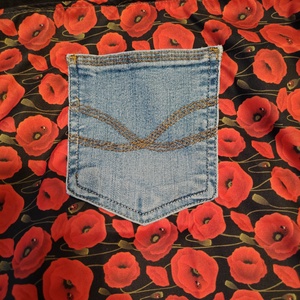 Pipacsos táska - táska & tok - bevásárlás & shopper táska - shopper, textiltáska, szatyor - Meska.hu