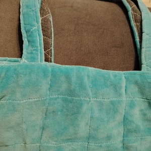 Kék színű medvés táska - táska & tok - bevásárlás & shopper táska - shopper, textiltáska, szatyor - Meska.hu