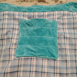 Kék színű medvés táska - táska & tok - bevásárlás & shopper táska - shopper, textiltáska, szatyor - Meska.hu