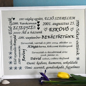 Szöveg-kép születésnapra, évfordulóra - művészet - grafika & illusztráció - digitális - Meska.hu