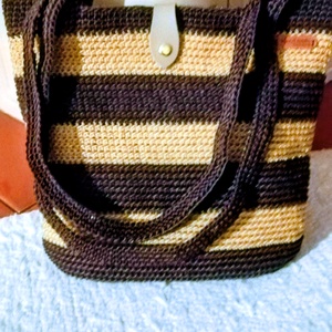 Horgolt kézitáska - táska & tok - kézitáska & válltáska - alkalmi táska - Meska.hu