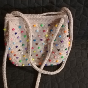 Horgolt kézitáska 10-12 éves lányoknak - Meska.hu