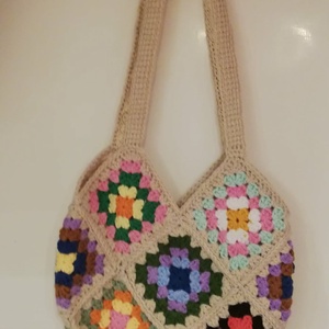 Horgolt kézitásja - táska & tok - kézitáska & válltáska - kézitáska - Meska.hu