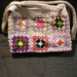 Horgolt táska. - Meska.hu