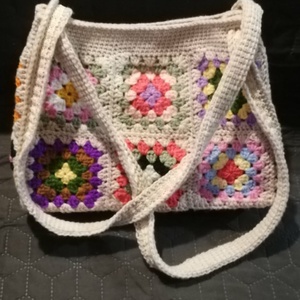 Horgolt táska. - táska & tok - kézitáska & válltáska - válltáska - Meska.hu