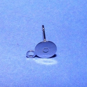 Nemesacél stiftes fülbevaló alap (STAS-25 minta/1 db) - 12x7 mm - gyöngy, ékszerkellék - Meska.hu Nemesacél stiftes fülbevaló alap (STAS-25 minta/1 db) - 12x7 mm - gyöngy, ékszerkellék - Meska.hu