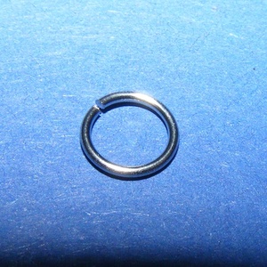 Nemesacél szerelőkarika (STAS-16 minta/10 db) - 7x0,8 mm - gyöngy, ékszerkellék - Meska.hu Nemesacél szerelőkarika (STAS-16 minta/10 db) - 7x0,8 mm - gyöngy, ékszerkellék - Meska.hu