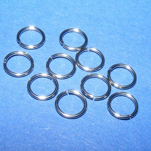 Nemesacél szerelőkarika (STAS-16 minta/10 db) - 7x0,8 mm - gyöngy, ékszerkellék - Meska.hu Nemesacél szerelőkarika (STAS-16 minta/10 db) - 7x0,8 mm - gyöngy, ékszerkellék - Meska.hu