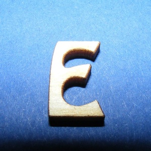 Rusztikus fa betű (20x15 mm) - E - fa - Meska.hu Rusztikus fa betű (20x15 mm) - E - fa - Meska.hu