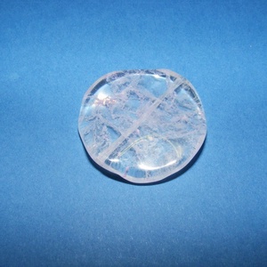 Ásványgyöngy-109 ( 30 mm/2 db) - átlátszó/fehér hullámos kerek - gyöngy, ékszerkellék - Meska.hu Ásványgyöngy-109 ( 30 mm/2 db) - átlátszó/fehér hullámos kerek - gyöngy, ékszerkellék - Meska.hu
