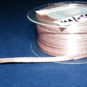 Szaténszalag (120. minta/1 m) - világosbarna - textil - Meska.hu Szaténszalag (120. minta/1 m) - világosbarna - textil - Meska.hu