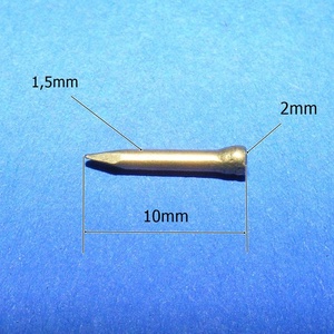 Szög-2 (10x1,5 mm/20 db) - bognár, arany - csat, karika, zár - Meska.hu Szög-2 (10x1,5 mm/20 db) - bognár, arany - csat, karika, zár - Meska.hu