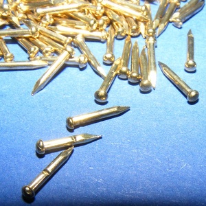 Szög-6 (8x1 mm/20 db) - bognár, arany - csat, karika, zár - Meska.hu Szög-6 (8x1 mm/20 db) - bognár, arany - csat, karika, zár - Meska.hu
